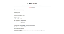 Desktop Screenshot of drmalotaibi.com