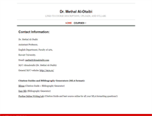 Tablet Screenshot of drmalotaibi.com